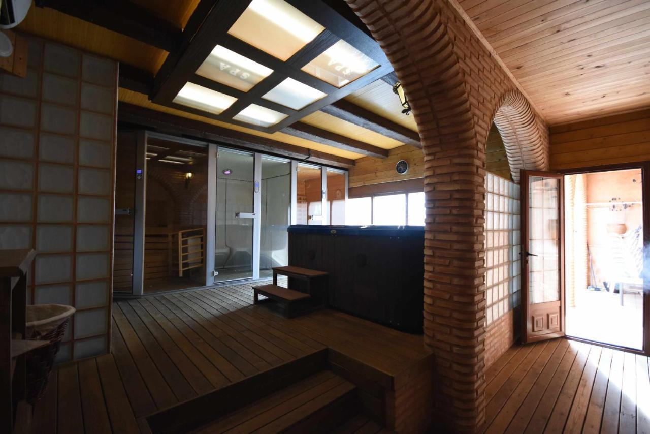 Casa Rural De Estilo Rustico Con Spa อัลมาโกร ภายนอก รูปภาพ